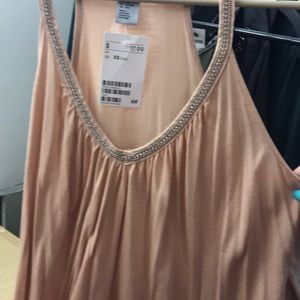 H&M peach tank